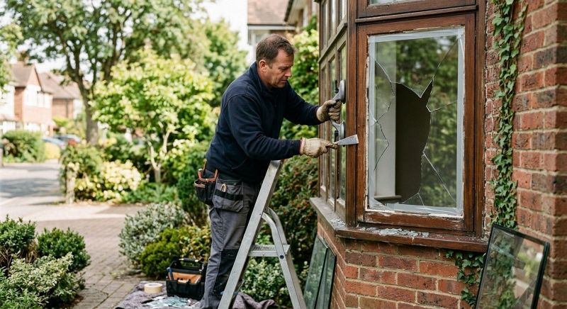 Damaged Window Repair in Alpharetta, GA